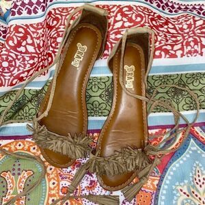 Brash trixie Tie Up Sandal